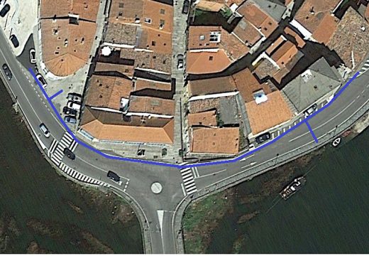 O Concello de Noia renova un tramo de 140 metros da rede municipal de abastecemento de auga na contorna do casco histórico